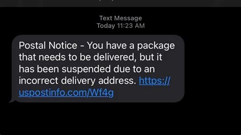 tex saying test package|'USPS' Text Message Scam Claims Delivery Problem, .